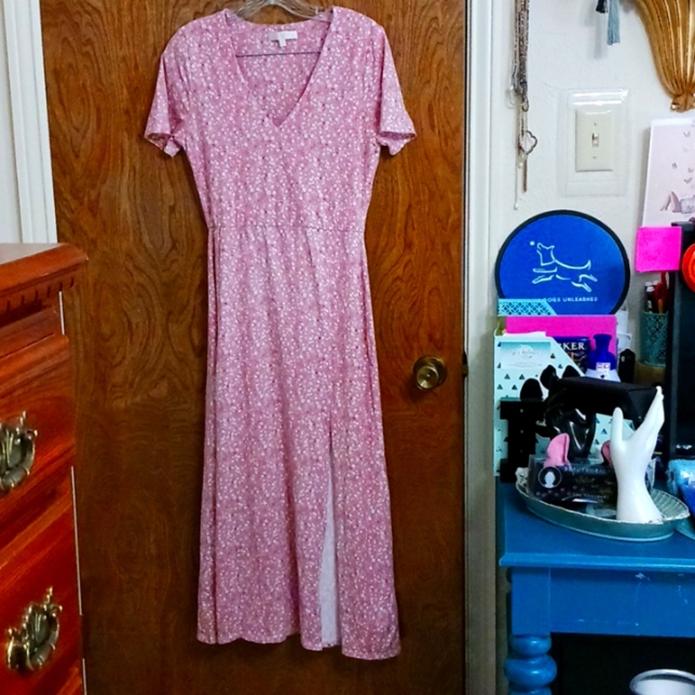 Wayf S dress side slit good condition
